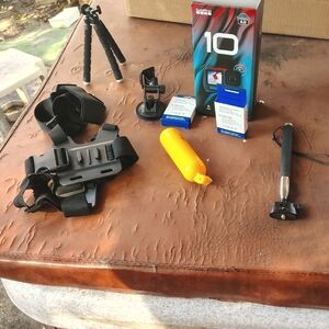 Gopro Hero 10 Camera With Accessories